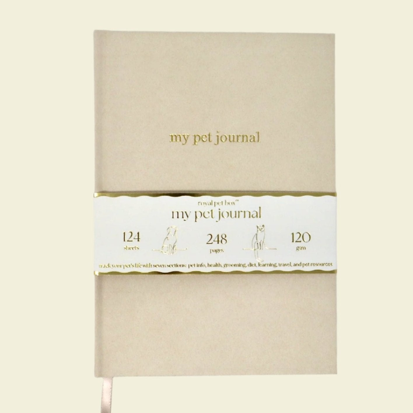 My Pet Journal: Track Your Pet’s Life with Seven Sections: Pet
