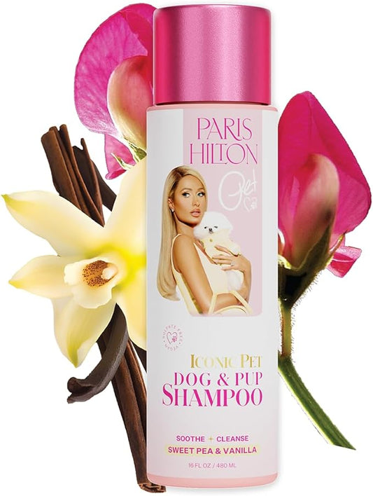 Paris Hilton Dog Shampoo - Fragrance Free, Sulfate-Free Vegan & Hypoallergenic