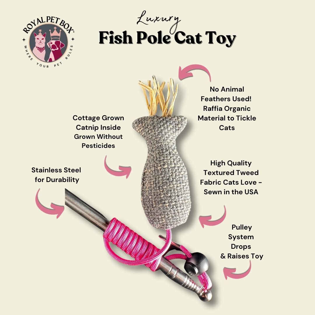 Cat Pole Close up of Catnip Toy